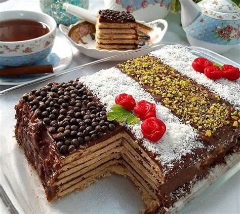 طرز تهیه کیک یخچالی خوشمزه با دستور آسان و امتحان شده