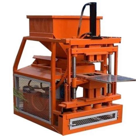 Semi Automatic Solid Interlocking Brick Making Machine At Best Price In Coimbatore