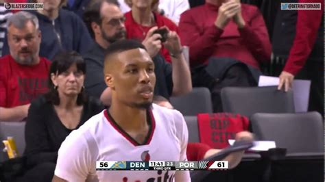 Damian Lillard Sets Blazers Franchise 3 Pointers Record Youtube