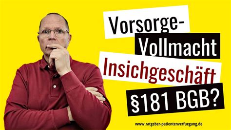 Befreiung Vom Insichgesch Ft Bgb Youtube