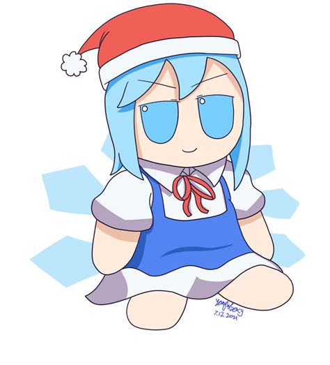 Christmas Cirno Fumo By Yexyissexy On Deviantart