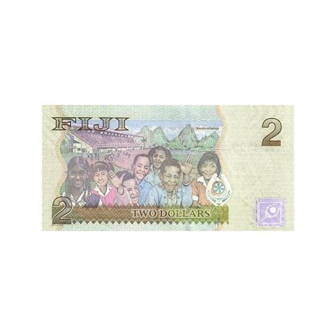 Fiji 2 Dollars 2007 P109a