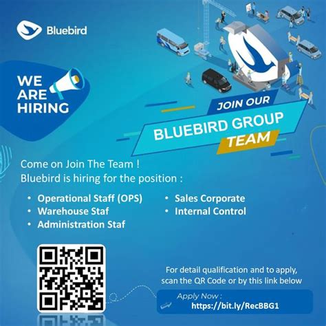 Info Lowongan Kerja Terbaru Pt Blue Bird Tbk