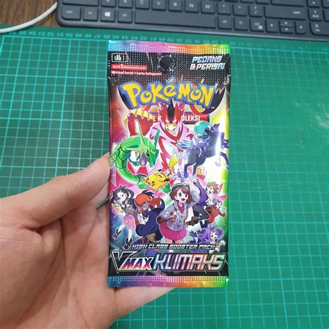 Jual Kartu Pokemon Indonesia Booster Pack Vmax Klimaks S B Booster