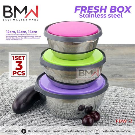 Jual Rantang Tempat Makanan Warna Susun Bahan Stainless Lunch Box