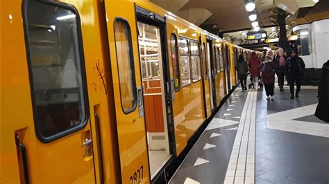 U Bahn Berlin Mitfahrt Im Braunen F87 Auf Der U7 Von Rudow Bis Rathaus