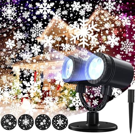 Amazon Snowflake Projector Lights Outdoor Upgrade Hd Dynamic