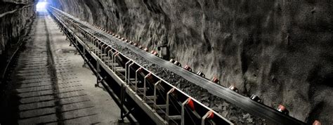 Underground Mining Conveyor Belt System