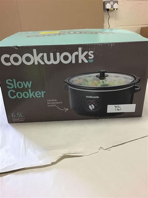 Item Name Cookworks 65l Slow Cooker Black 6992679 Rrp £ 2999