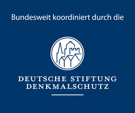 Deutsche Stiftung Denkmalschutz Logo F R Teilnehmer Am Tag Des