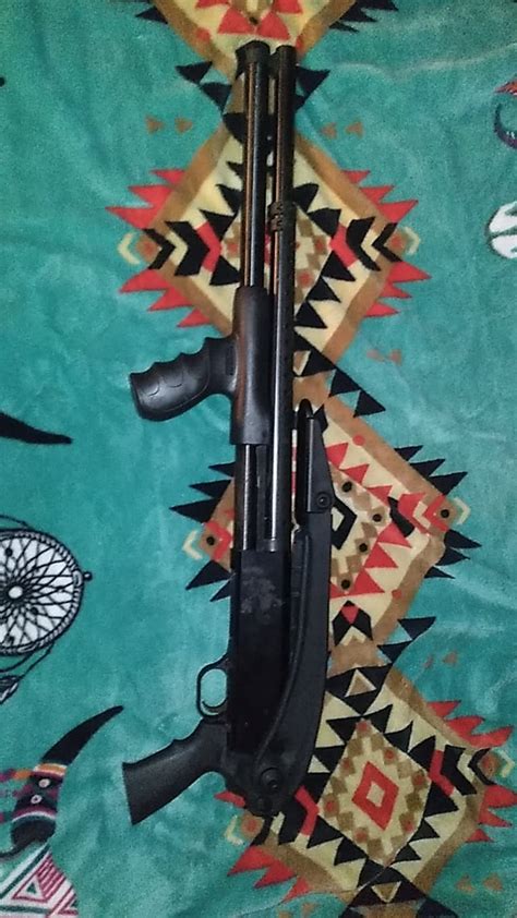 Mossberg Maverick 88 With Ati Top Folding Stock And Pistol Grip Forend Rshotguns