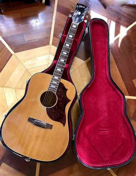 100 Original Vintage 1973 75 Gibson Sj Acoustic Deluxe Reverb