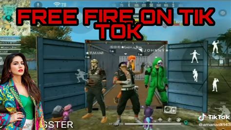 FREE FIRE TIK TOK VIDEO BEST ROMENTIC VIDEO YouTube