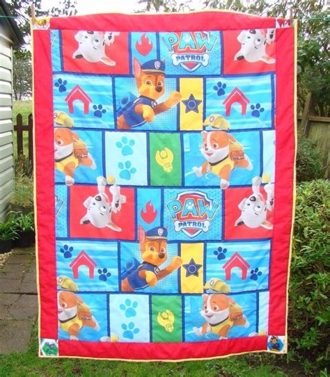 PAW Patrol Quilt Panels