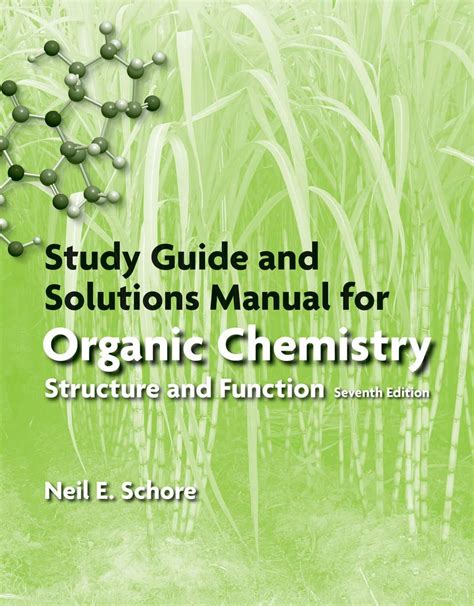 Study Guide Solutions Manual For Organic Chemistry Vollhardt P