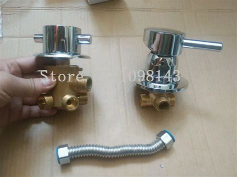 5 Ways Screw Style Shower Mixer Tube Separate 3 4 5 Way Water Outlet