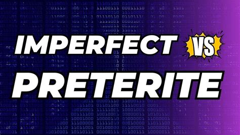 Imperfect Vs Preterite Spanish Practice Youtube