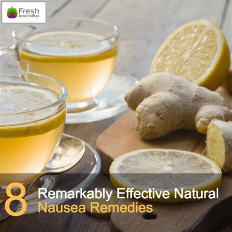 8 EFFECTIVE NATURAL NAUSEA REMEDIES – Fresh Healthcare