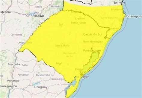 INMET Emite Alerta Para Queda De Temperatura E Vento Forte No Rio