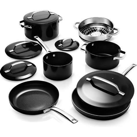 Gotham Steel Modern 11 Piece Aluminum Ultra Performance Ceramic