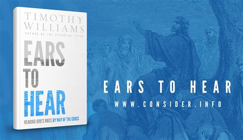 Book: Ears To Hear God’s Voice – Consider