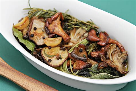 Wild Mushroom Confit Recipe Food And Style