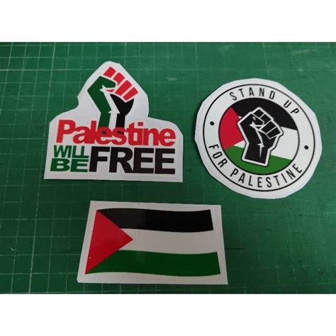 Bendera Palestine Stickers Shopee Malaysia