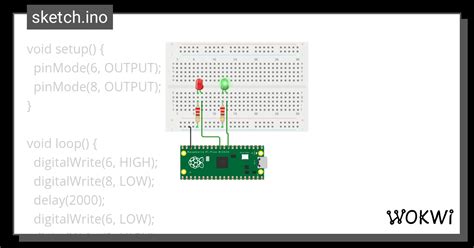 Juego De Luces Wokwi ESP32 STM32 Arduino Simulator