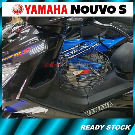 Cm Motor Yamaha Nouvo S Quality Pvc Bakul Besi Steel Basket Motor