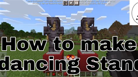 How To Make Armour Stand Make Them Dance In Minecraft Youtube