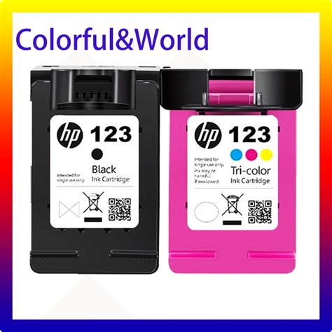 Original Genuine Hp Printer 123 Ink Cartridge Hp Deskjet Hp1111 2131 2132 1112 2130 2600 2621