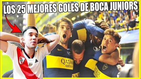 HINCHA DE RIVER REACCIONA A LOS 25 MEJORES GOLES DE BOCA JUNIORS DE