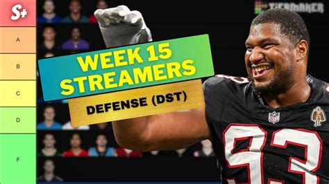 The Best Fantasy Football Playoffs Week 15 Defense Streamers Dst