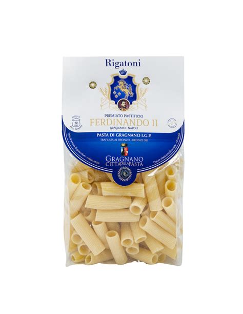 Rigatoni Pasta Di Gragnano Igp Ferdinando Ii Gr