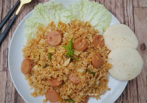 Resep Nasi Goreng Sosis Ala Solaria Oleh Uci Mandasari Cookpad