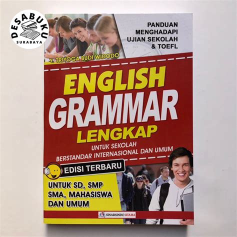 Jual English Grammar Lengkap Edisi Terbaru Untuk Sd Smp Sma Mahasiswa