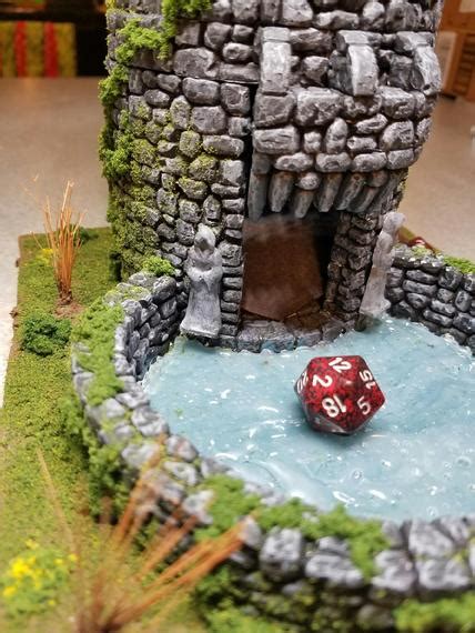 Dice Tower From 4 Tower Molds Hirst Arts