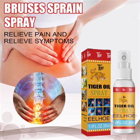 Eelhoe Ml Tiger Oil Spray For Joint Numbness Swollen Knees Lumbar