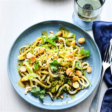 Gebratene Udon Nudeln Mit Spitzkohl Rezept ESSEN UND TRINKEN