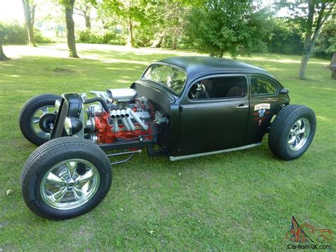 Ratrod Chopped Top Volkswagen Bug Vw Hotrod Custom Streetrod