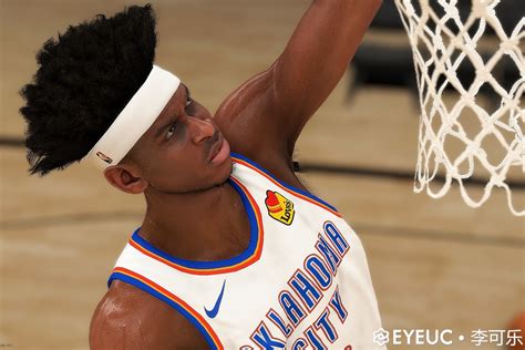 Shai Gilgeous Alexander Cyberface Hair And Body Model Bubble Version