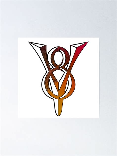 "V8 - Engine Logo" Poster for Sale by WilcoxPhotoArt | Redbubble