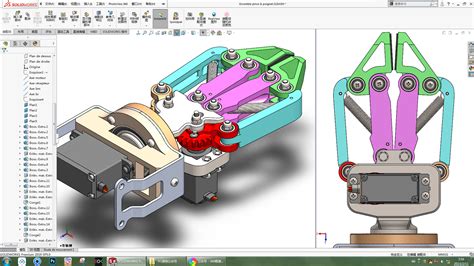 02月11日：自适应夹持器solidworks 2014模型图纸下载 懒石网