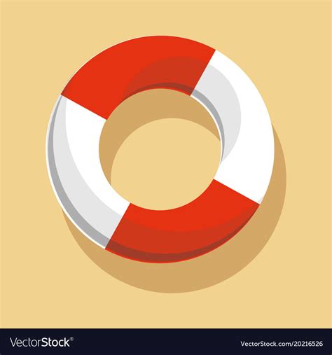 Lifebuoy Royalty Free Vector Image Vectorstock