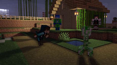 Killing A Creeper Short Minecraft Animation Mine Imator Youtube