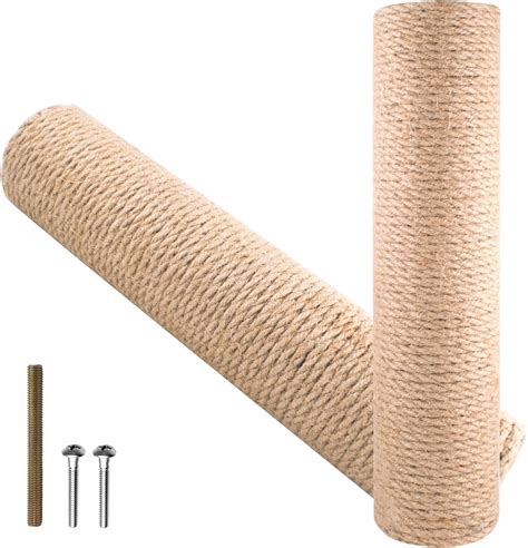 Lot De Colonnes Gratter Poteau De Rechange Pour Arbre Chat Poste