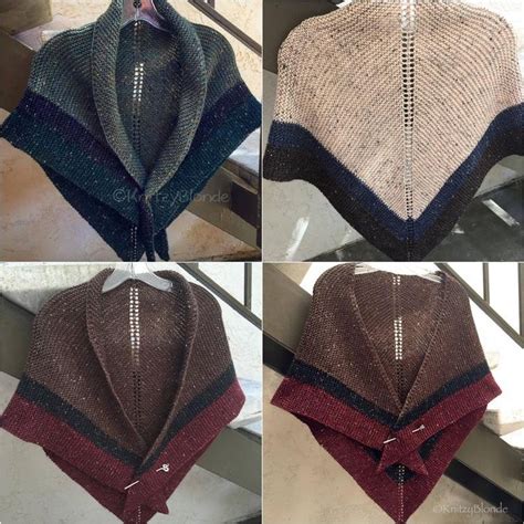 PDF Knitting Pattern Claire S Rent Shawl Outlander Replica Triangle