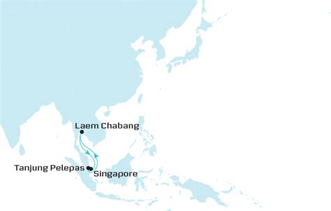 Download Southeast Asia Shipping Routes Map | Wallpapers.com