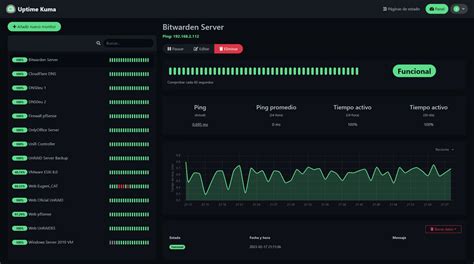 Eugeni Cat On Twitter Uptime Kuma Servicio De Captaci N Del