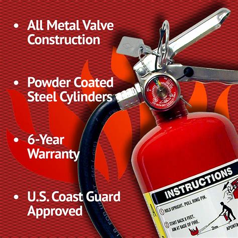 Amerex B Lb Abc Dry Chemical Class A B C Fire Extinguisher Buy